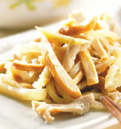 榨菜豆干炒肉絲