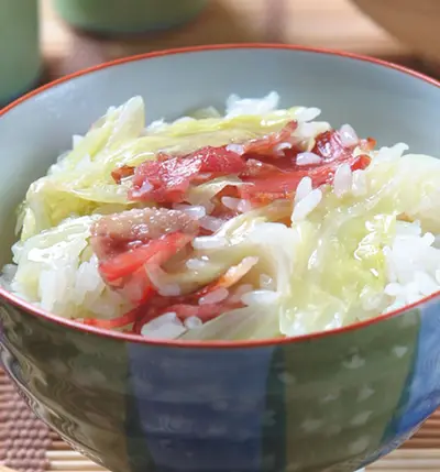 培根高麗菜飯