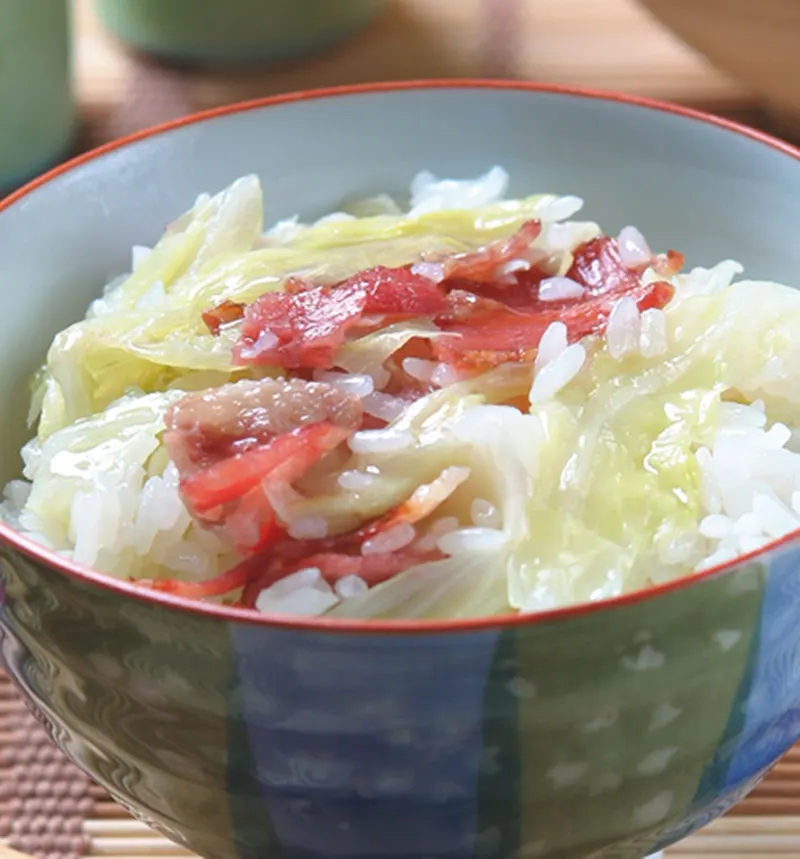 培根高麗菜飯