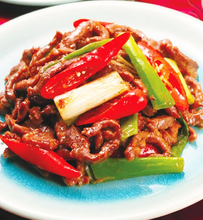 蔥爆牛肉(4)
