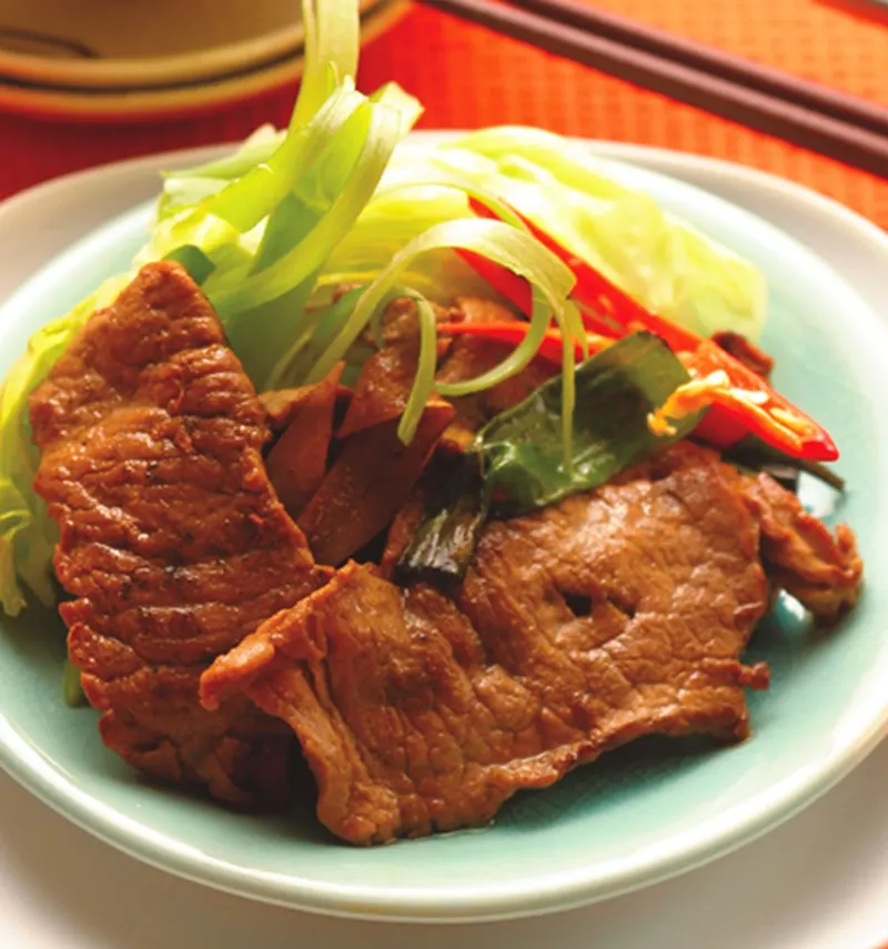 烤牛肉片沙拉