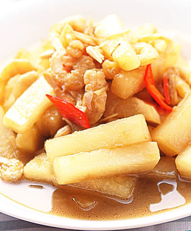 蝦米菜心