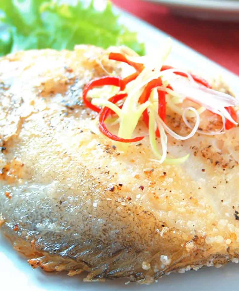 乾煎鱈魚