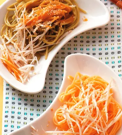 牛蒡桔醬涼麵