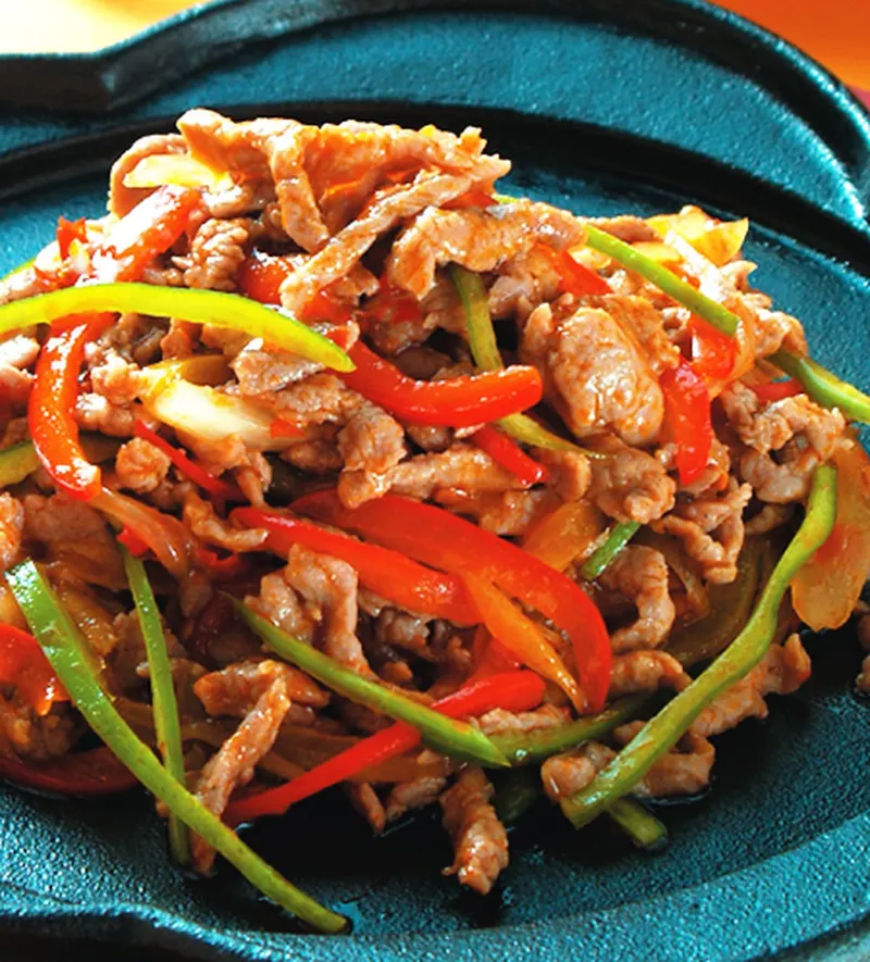 椒麻鐵板牛肉絲