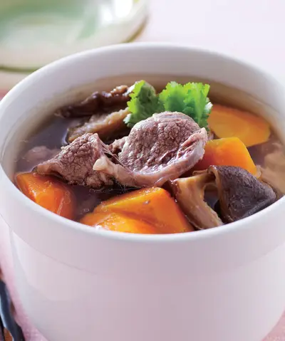 香菇蘿蔔牛肉湯