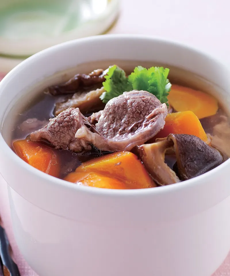 香菇蘿蔔牛肉湯