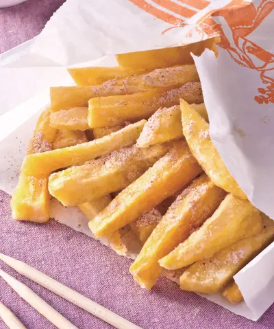 梅粉薯條