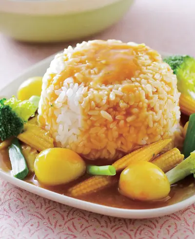 咖哩黃金蛋燴飯