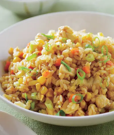 咖哩玉米雞粒炒飯