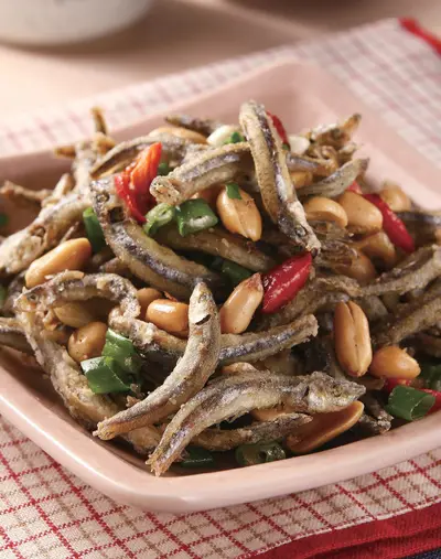 酥炸丁香魚