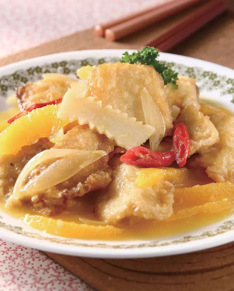 橙汁燒魚片