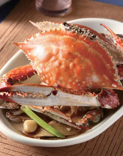 麻油煮螃蟹