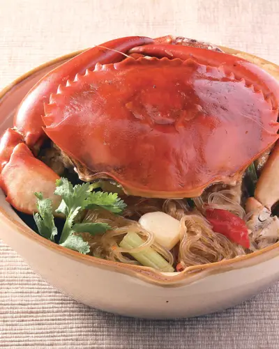 冬粉蟹煲