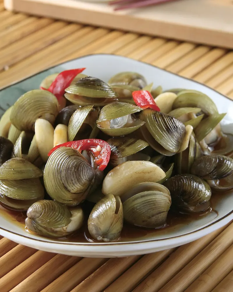 蒜香醃蜆仔