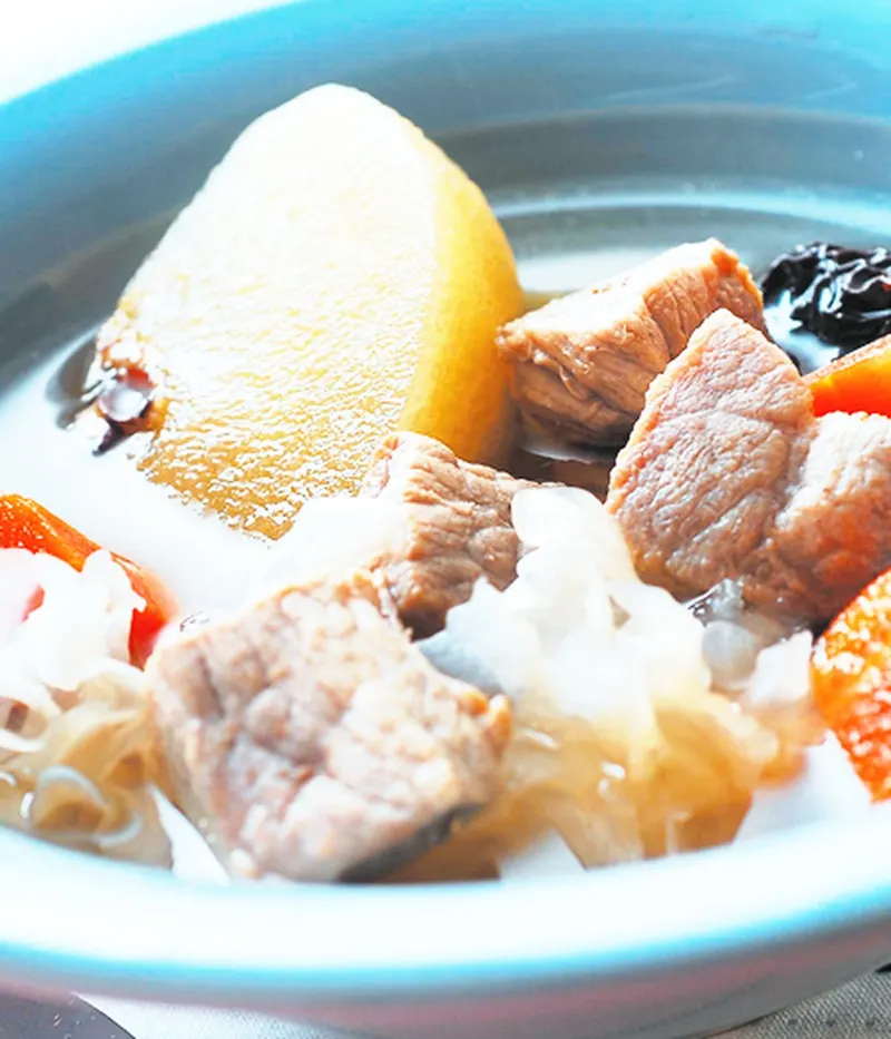 蘋果銀耳瘦肉湯(1)
