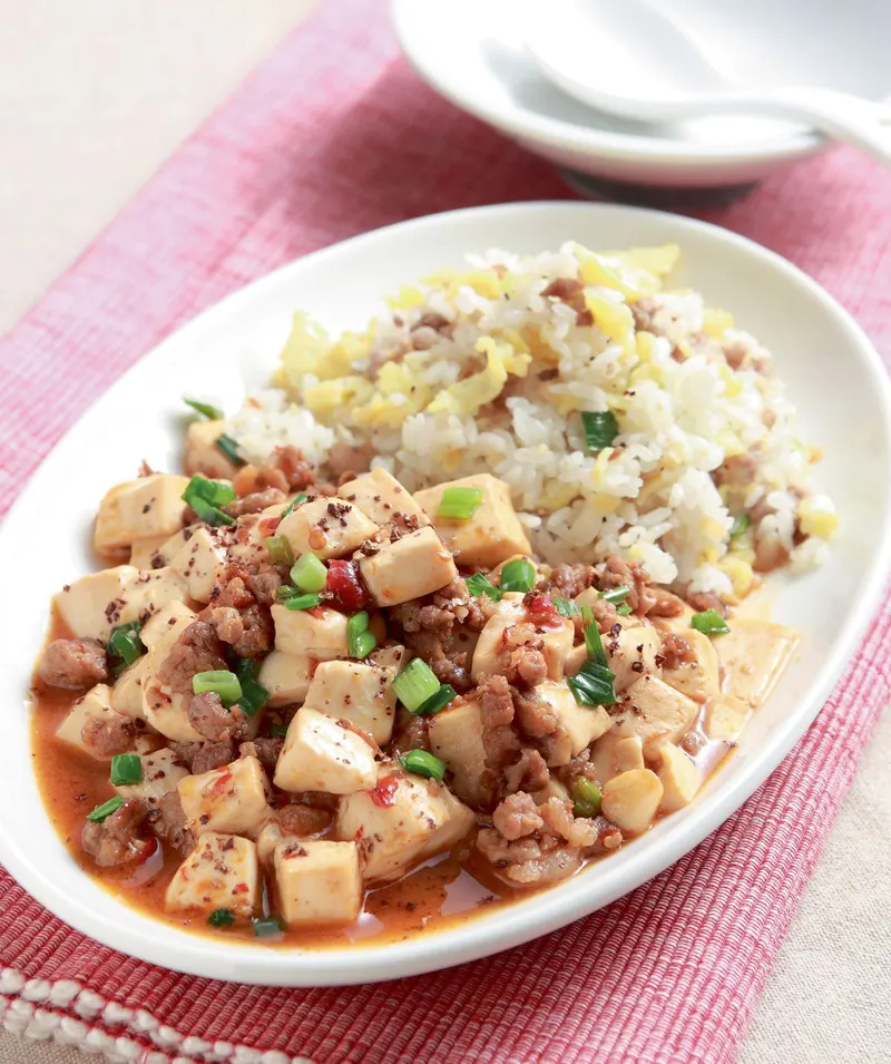 麻婆豆腐蛋炒飯