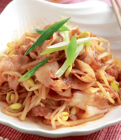 豬肉燒泡菜