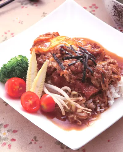 照燒豬排燴飯