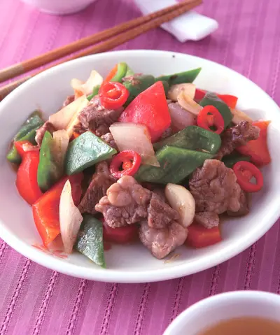 沙茶炒牛肉