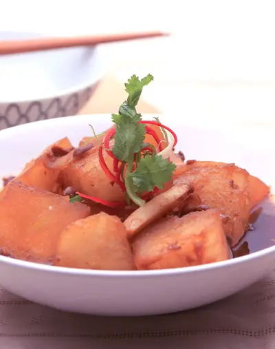 豆醬滷冬瓜(1)