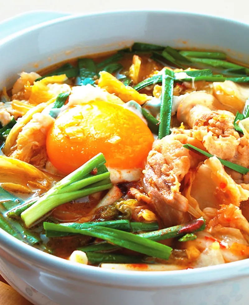 泡菜豆腐豬肉鍋