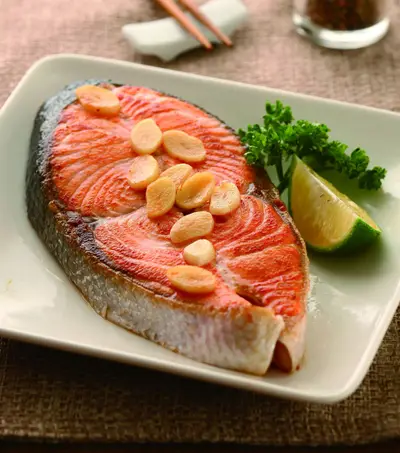 香煎鮭魚
