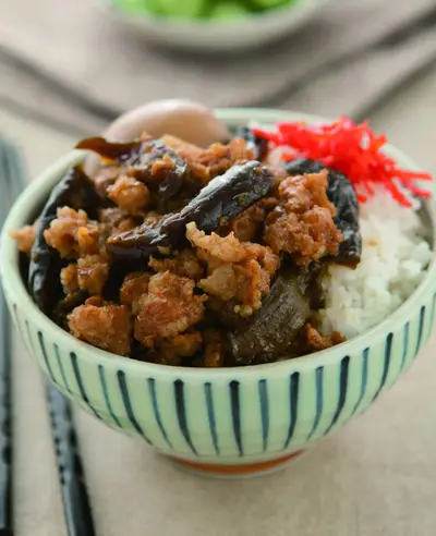 瓜仔肉燥飯(1)