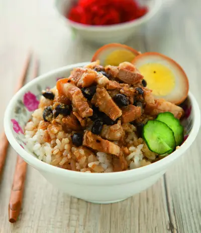 豆豉滷肉飯