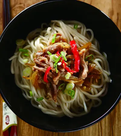酸菜肉絲乾拌麵