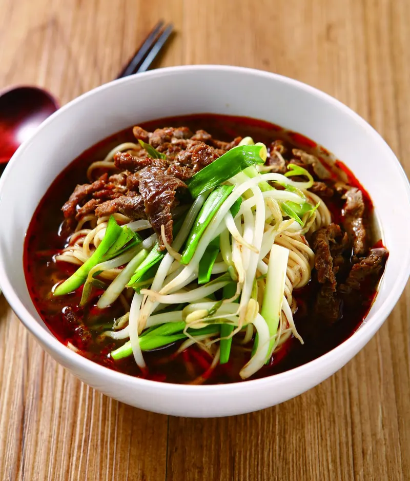 麻辣肉絲麵