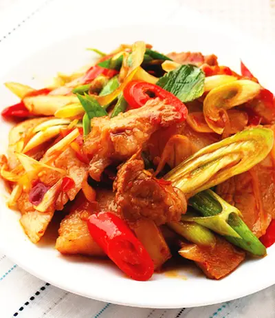 回鍋肉片