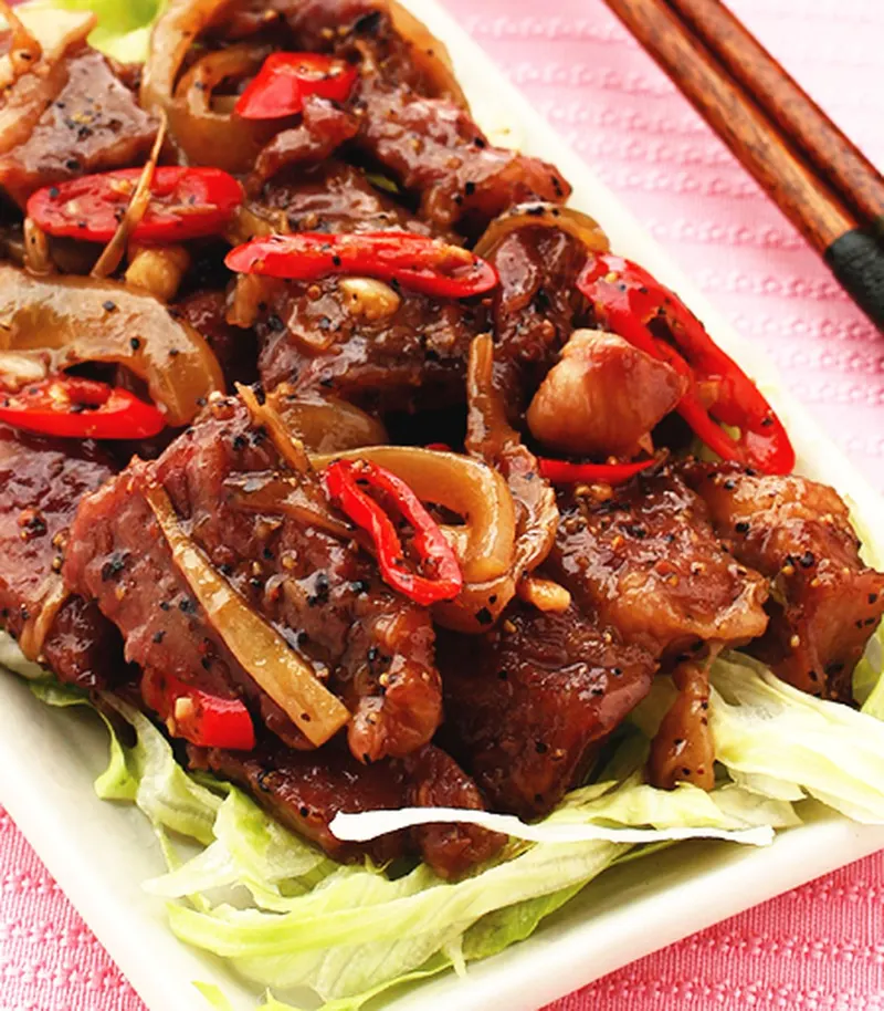 黑胡椒牛仔骨