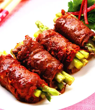 煎烤牛肉捲