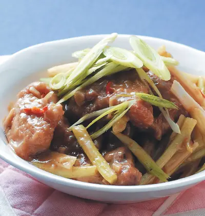 麻醬燒排骨