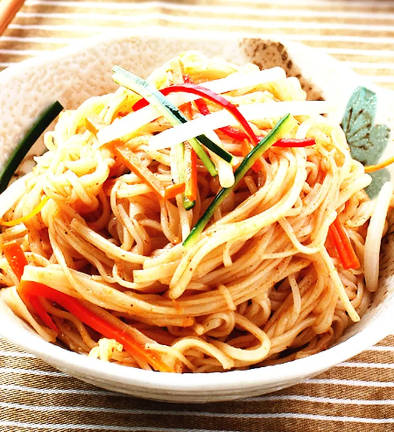 素拌麵線