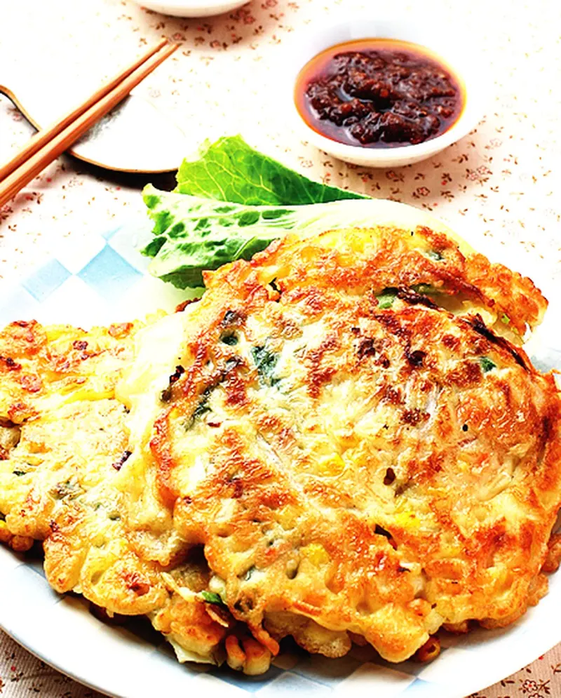 玉米蔬菜煎餅