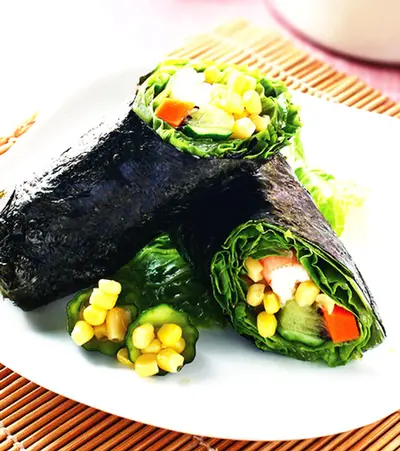 玉米海苔捲