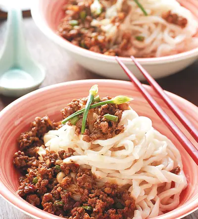 醬爆肉末麵