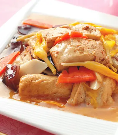 沙茶羅漢燒豆腐