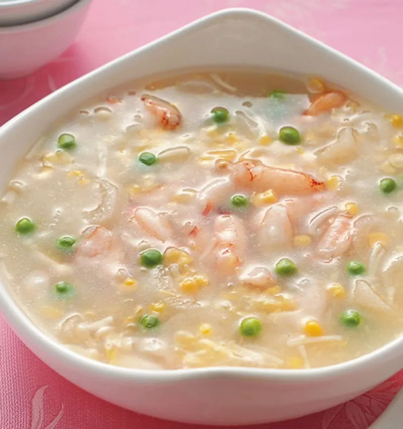 竹笙蟹肉羹