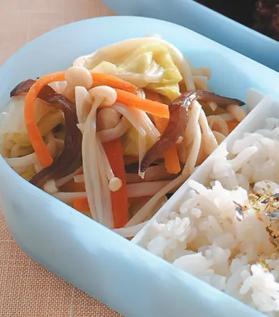 金針菇炒大白菜