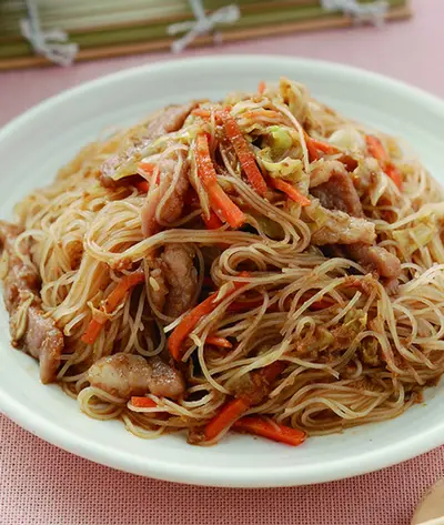 沙茶拌米粉