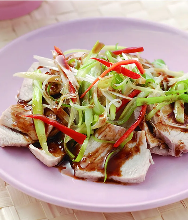 白灼肉片