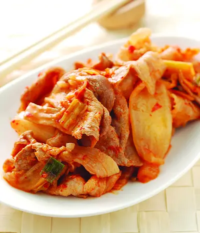 泡菜炒肉片(7)