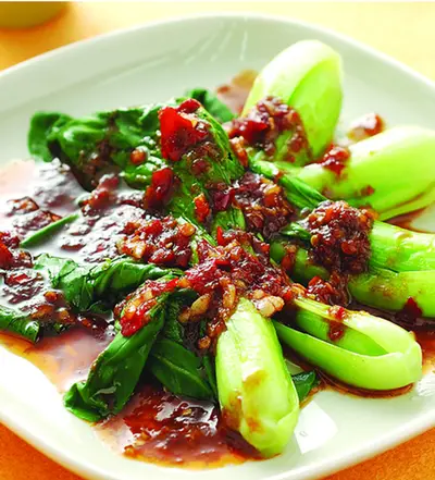 麻辣沙茶青江菜
