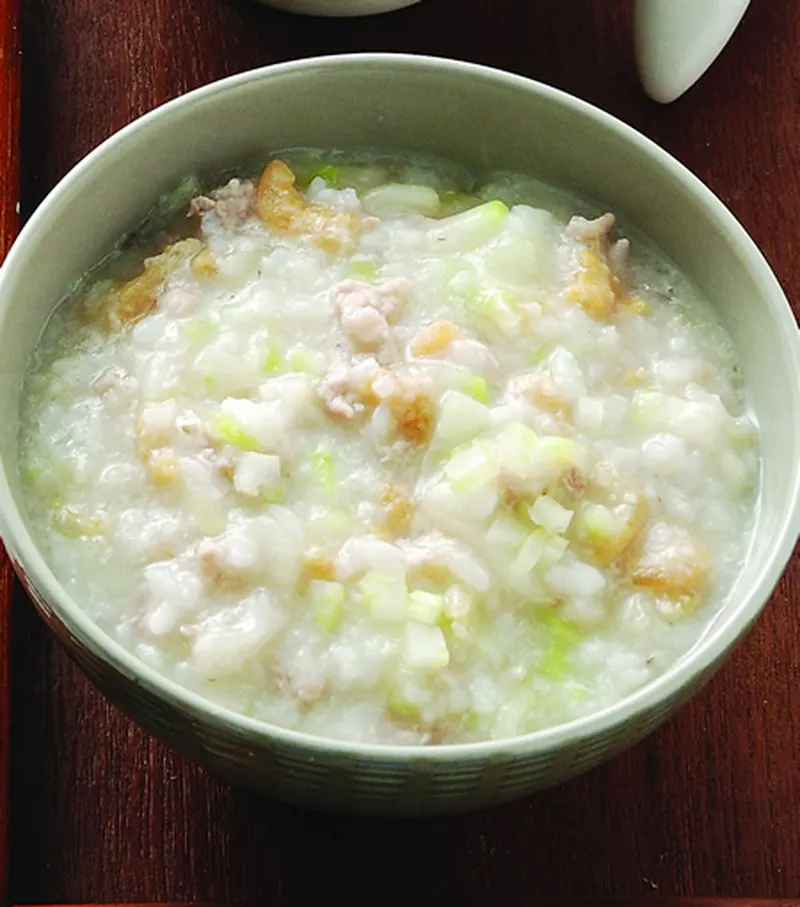 胡瓜鹹粥