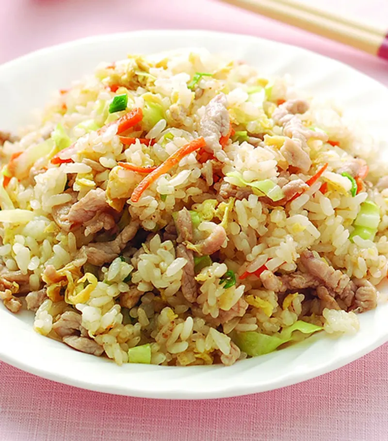 肉絲蛋炒飯(1)