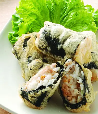 炸脆皮飯捲