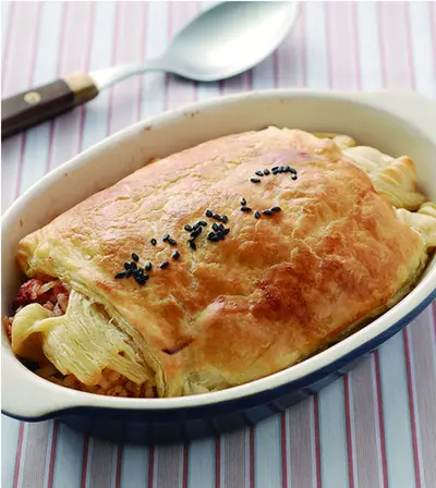 酥皮肉醬飯